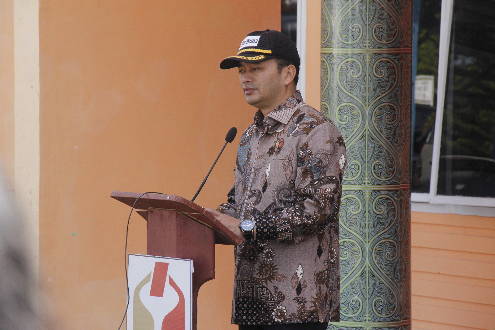 Ketua Bawaslu Humbahas, Henri W. Pasaribu