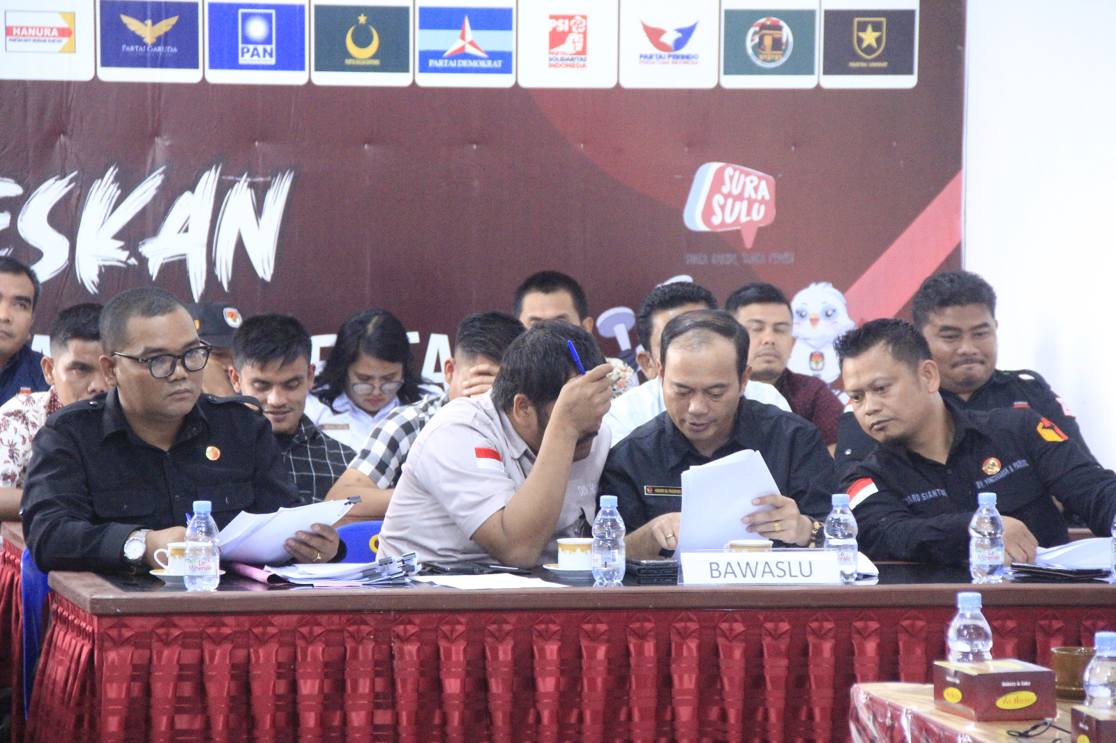 Ketua dan Anggota Bawaslu Humbahas
